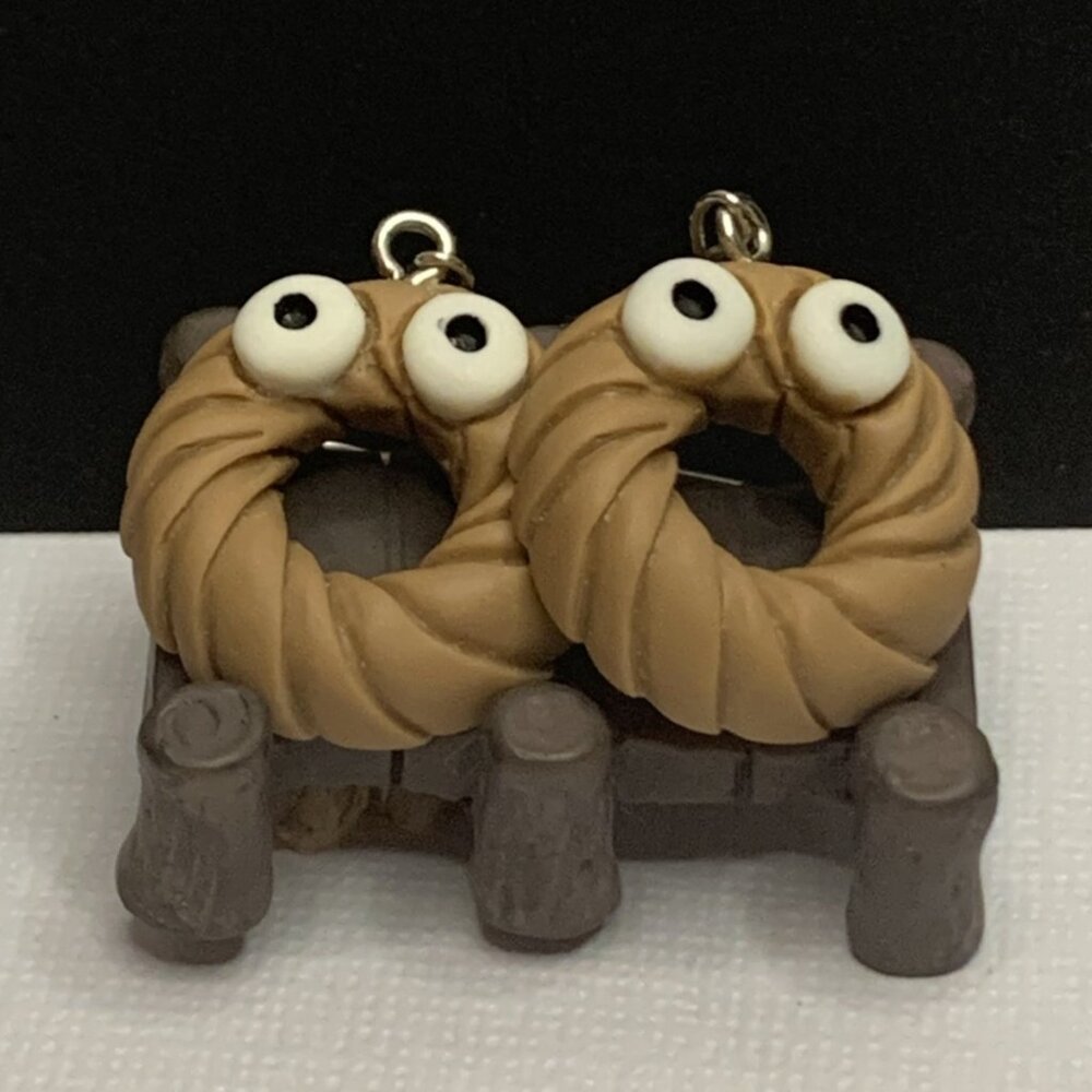 Donut Earring, Baking Earrings, Funny Food, Food Jewelry, Food Earrings, Gift - Picture 9 of 10